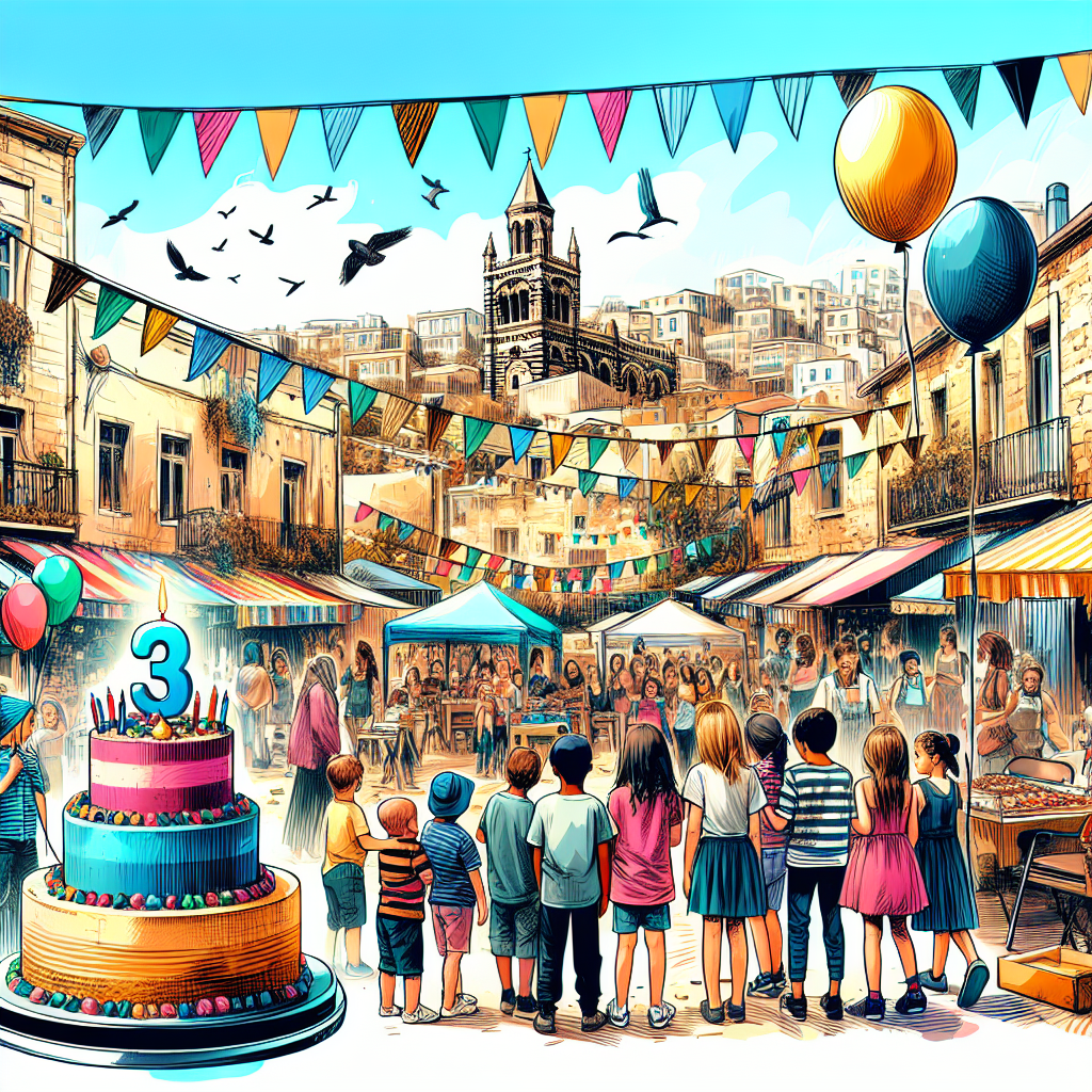 Anniversaire 3 ans à Marseille Baille