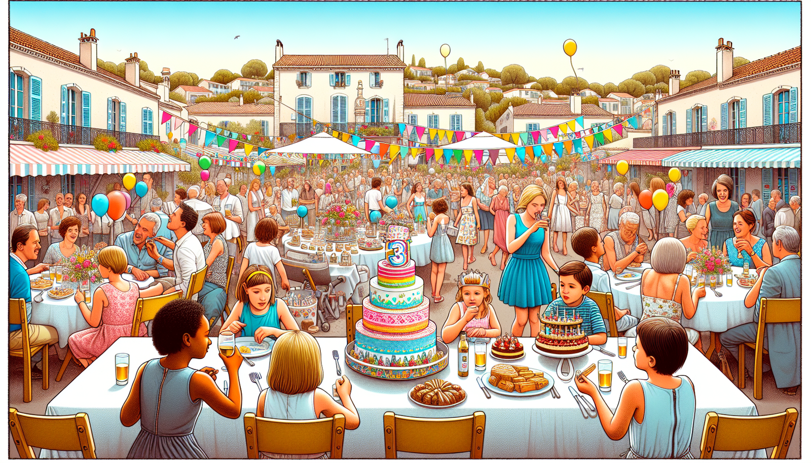 Anniversaire 3 ans à Marseille Chutes-Lavie