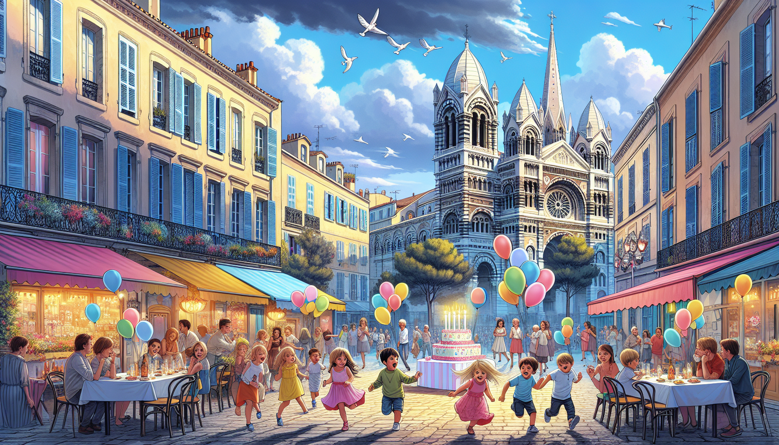 Anniversaire 3 ans à Marseille Joliette