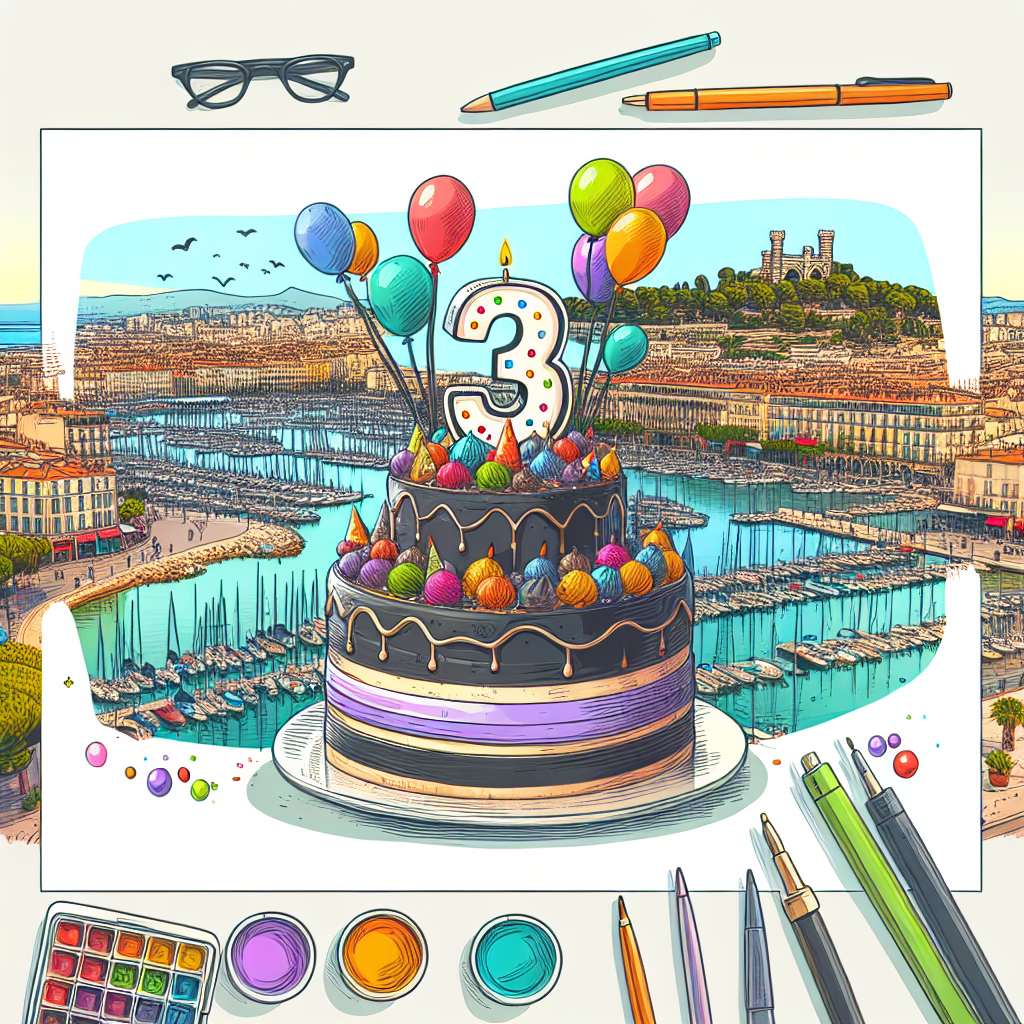 Anniversaire 3 ans à Marseille Lodi