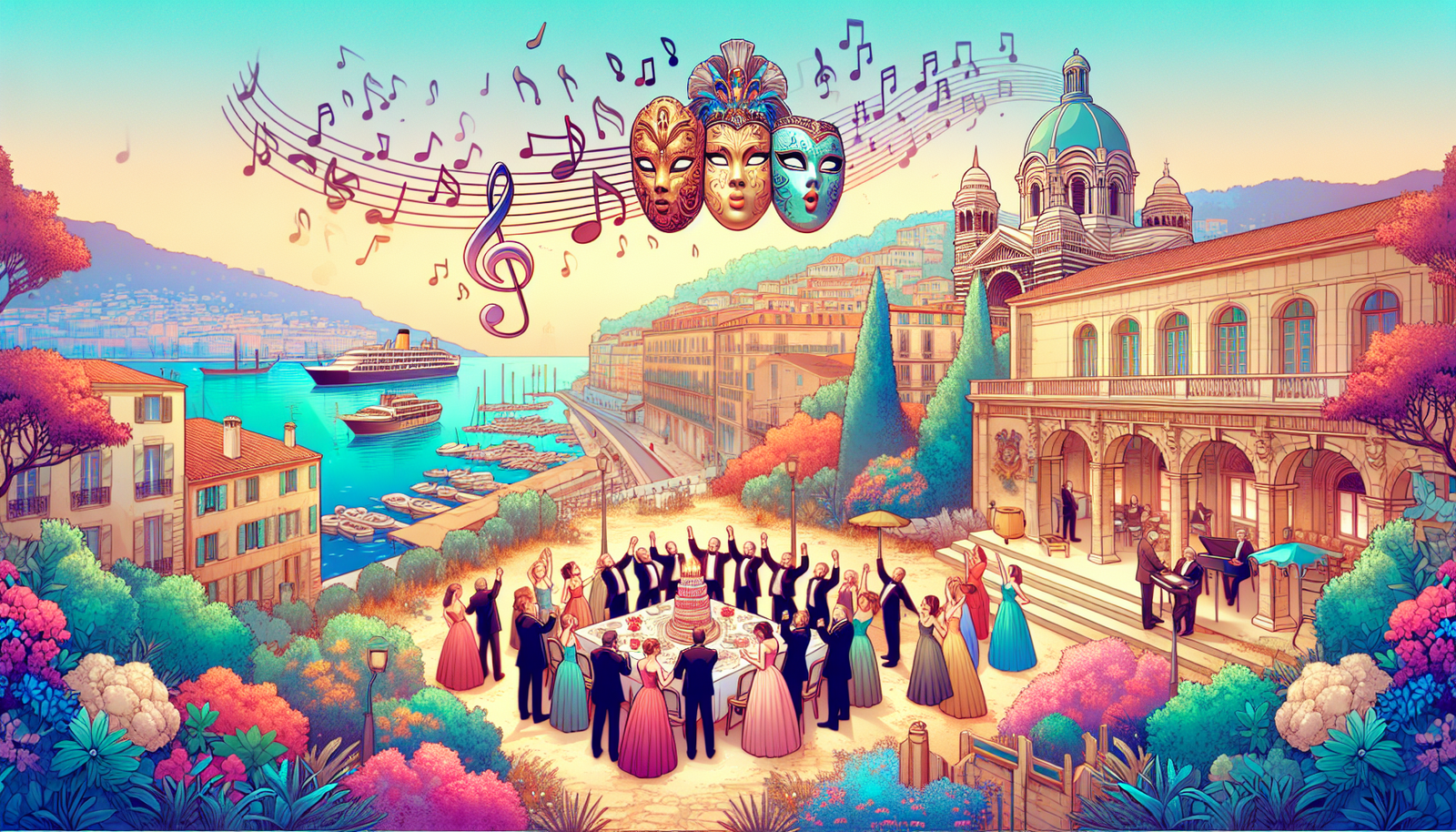 Anniversaire 3 ans à Marseille Opéra