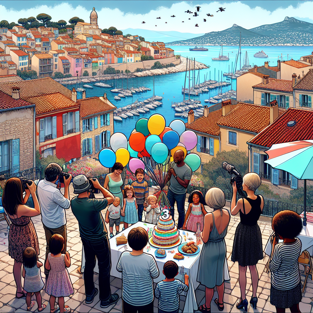 Anniversaire 3 ans à Marseille Pointe-Rouge