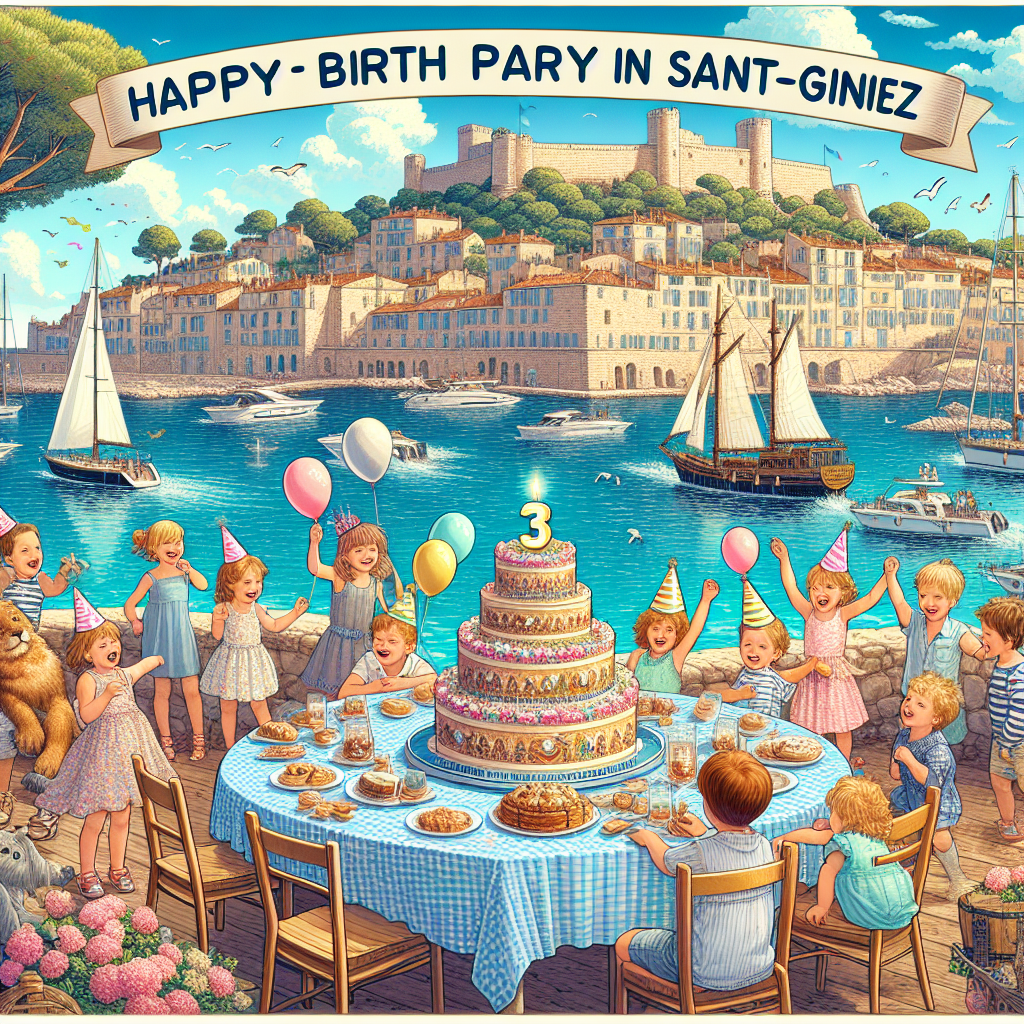 Anniversaire 3 ans à Marseille Saint-Giniez