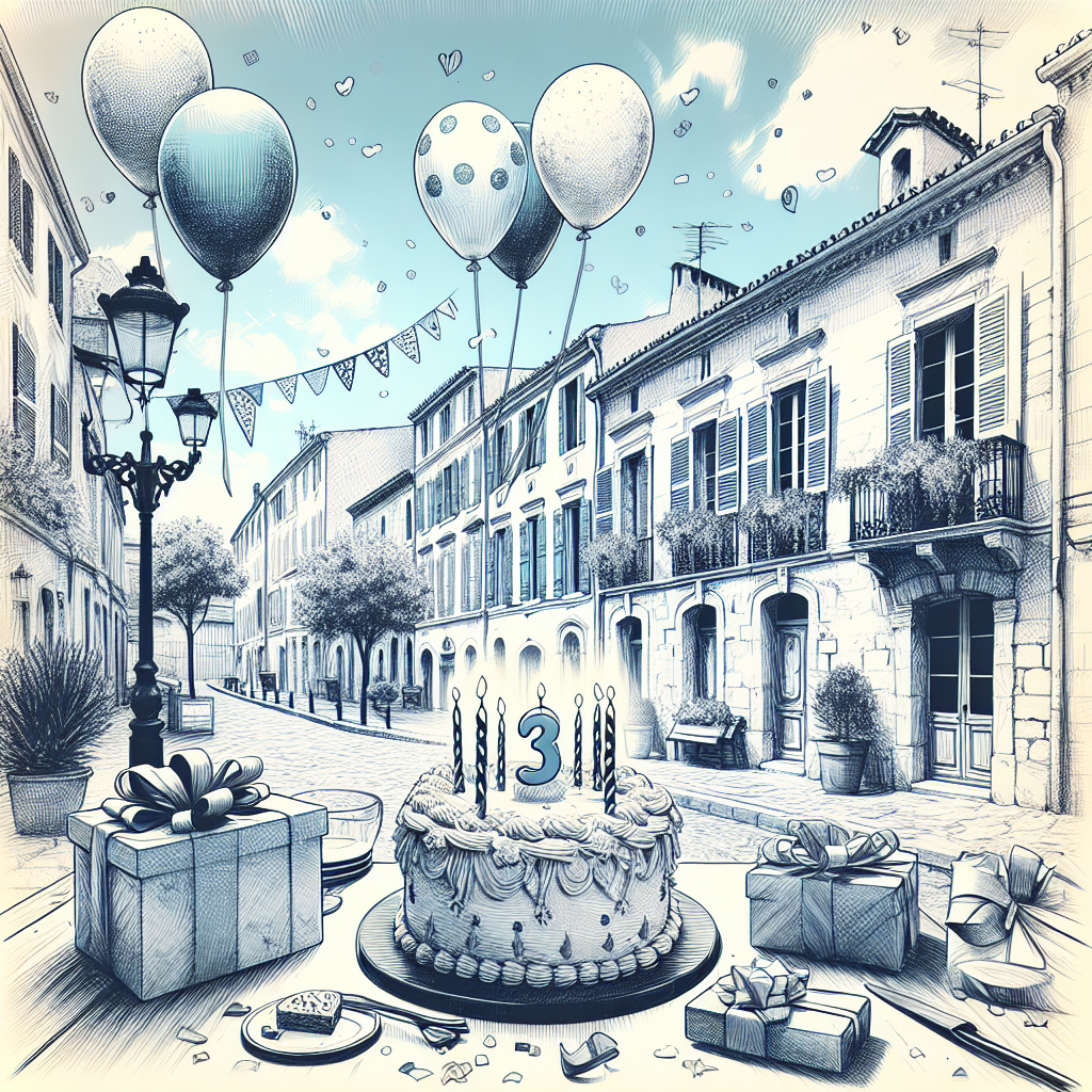 Anniversaire 3 ans à Marseille Vauban