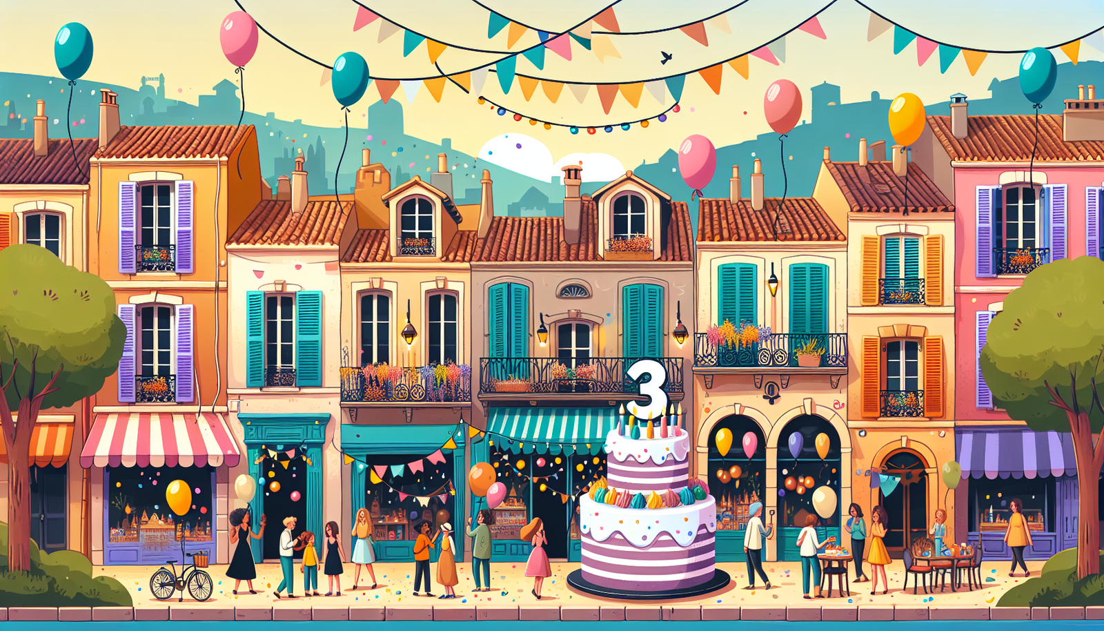 Anniversaire 3 ans aux Marseille Cinq-Avenues