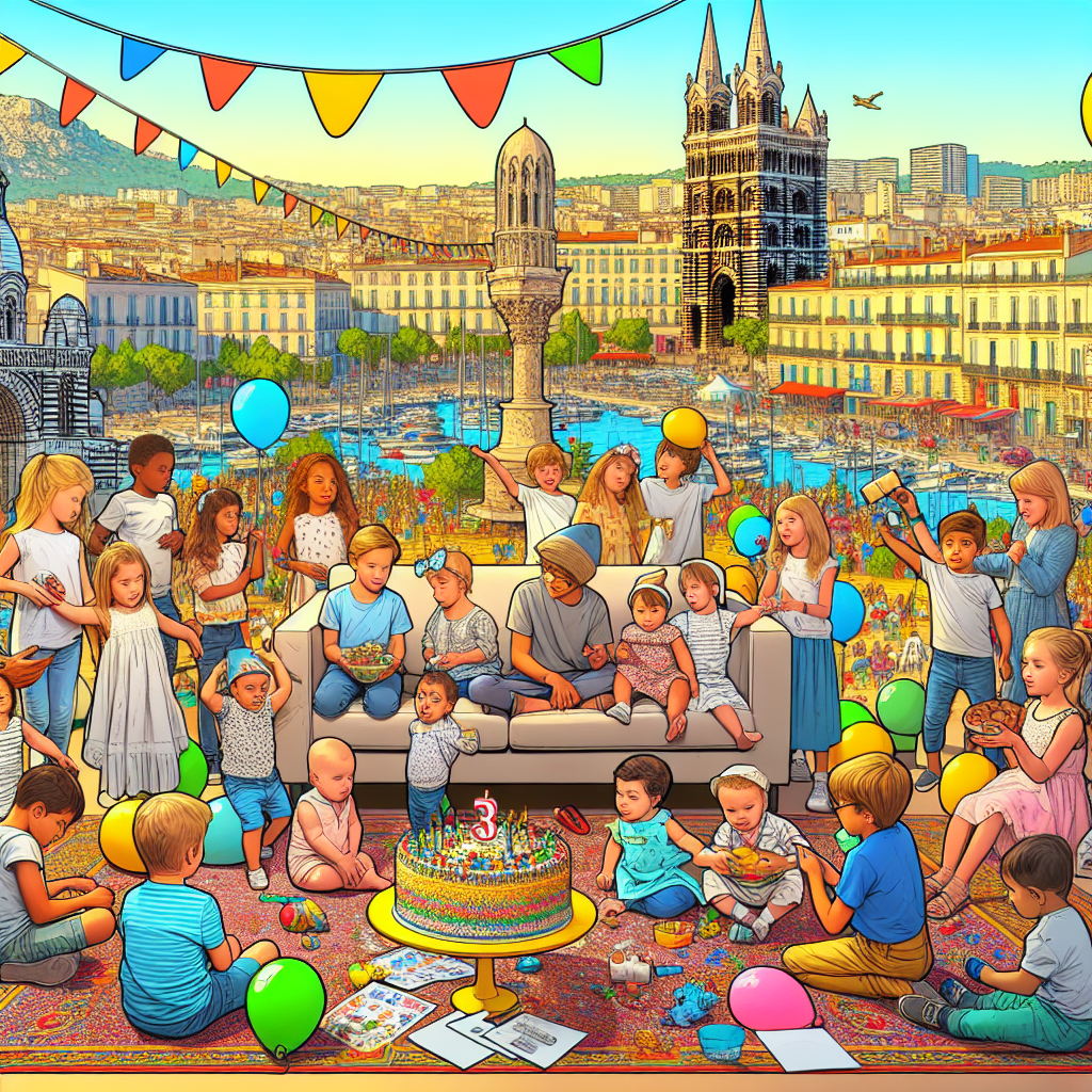 Anniversaire 3 ans à Marseille 2e arrondissement