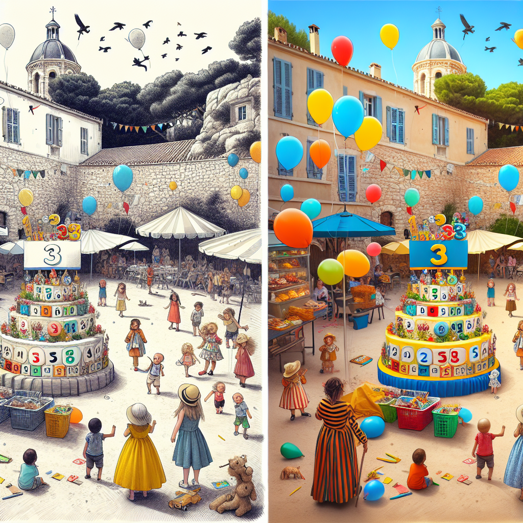 Anniversaire 3 ans à Marseille 3e arrondissement