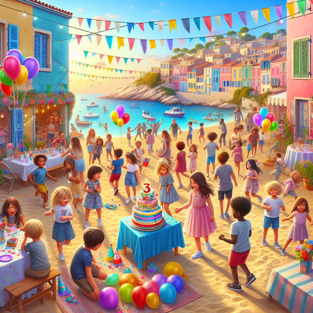 Anniversaire 3 ans à Marseille 7e arrondissement