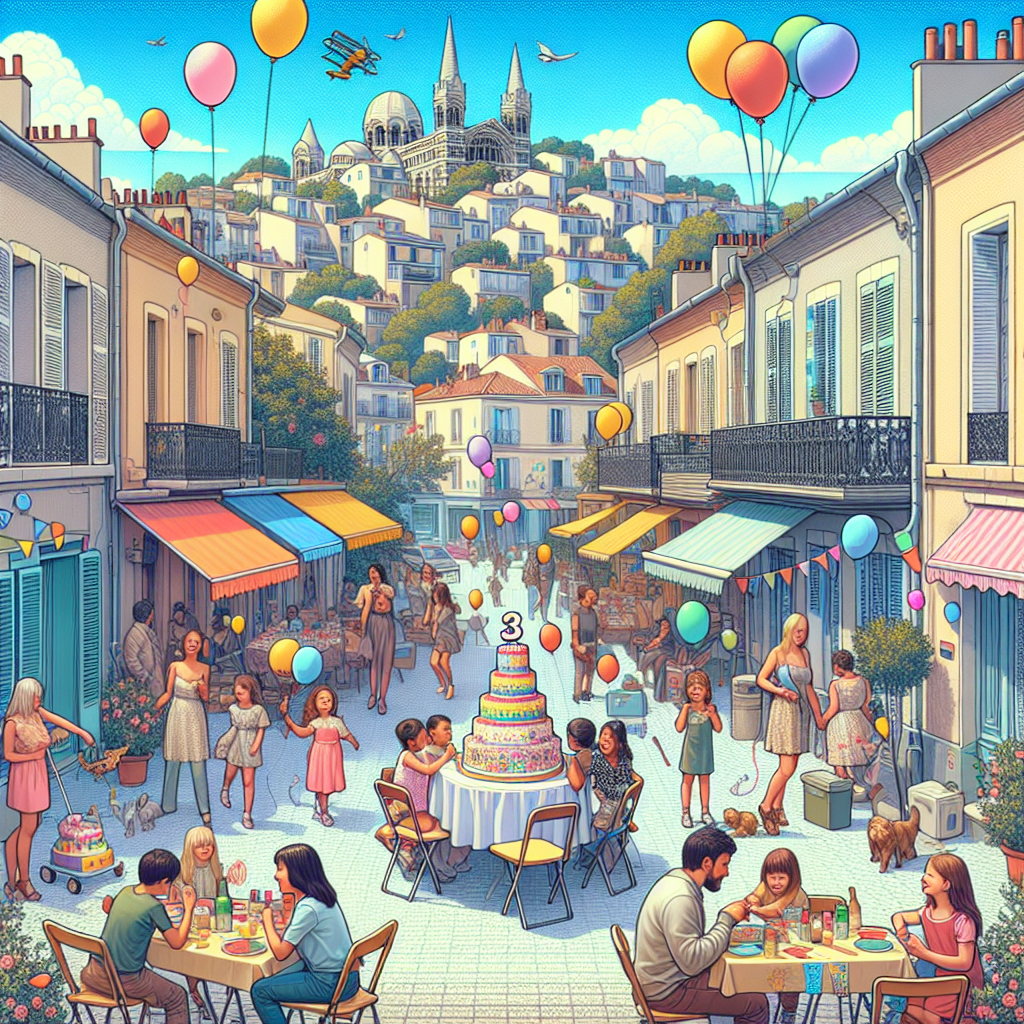 Anniversaire 3 ans à Marseille Beaumont