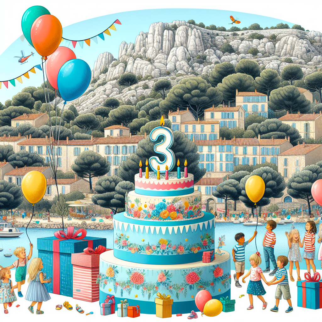 Anniversaire 3 ans à Marseille Luminy