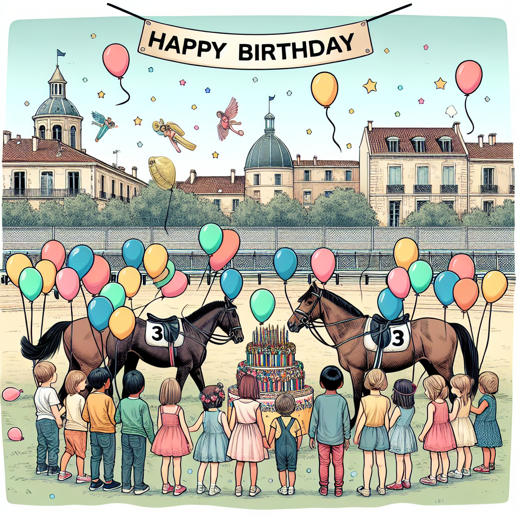 Anniversaire 3 ans à Marseille Pont-de-Vivaux