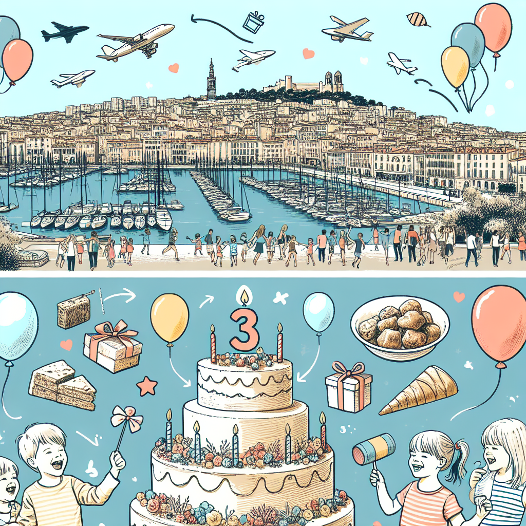 Anniversaire 3 ans à Marseille Redon