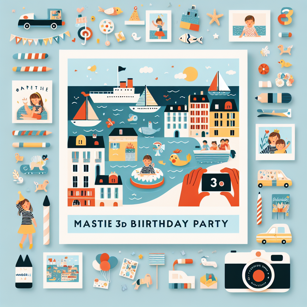 Anniversaire 3 ans à Marseille Valentine