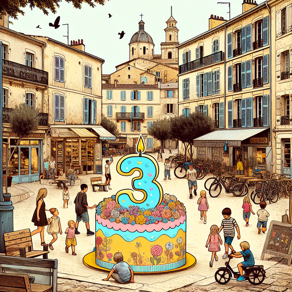 Anniversaire 3 ans aux Marseille Caillols