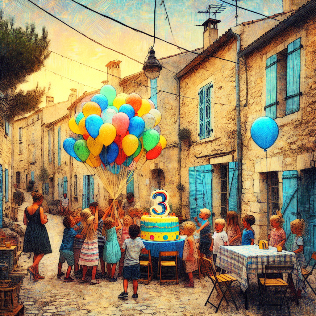 Anniversaire 3 ans aux Marseille Vaufrèges