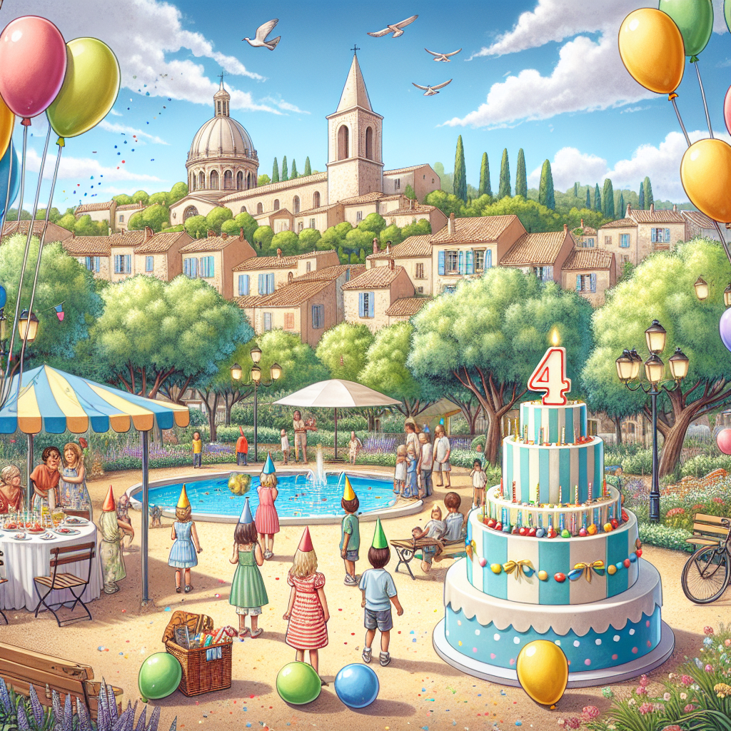 Anniversaire 4 ans à Carnoux-en-Provence