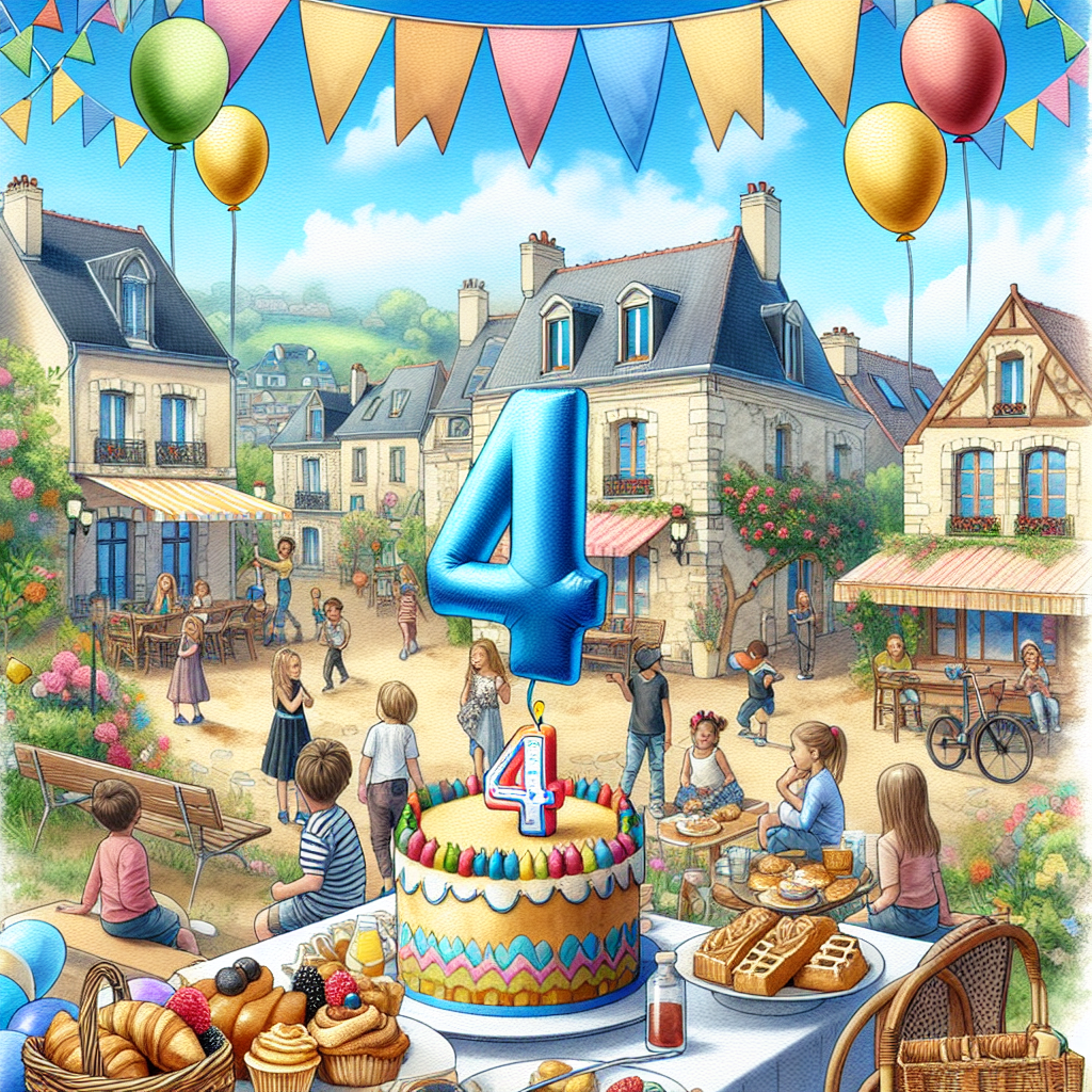 Anniversaire 4 ans à Gréasque