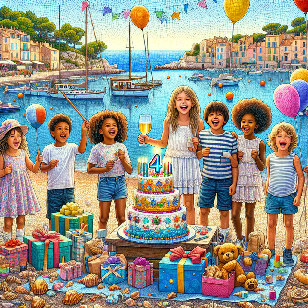 Anniversaire 4 ans à La Ciotat