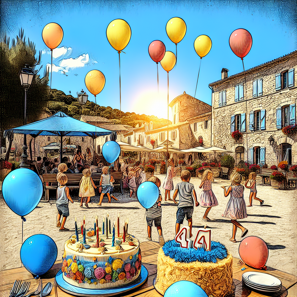 Anniversaire 4 ans à Les Pennes-Mirabeau