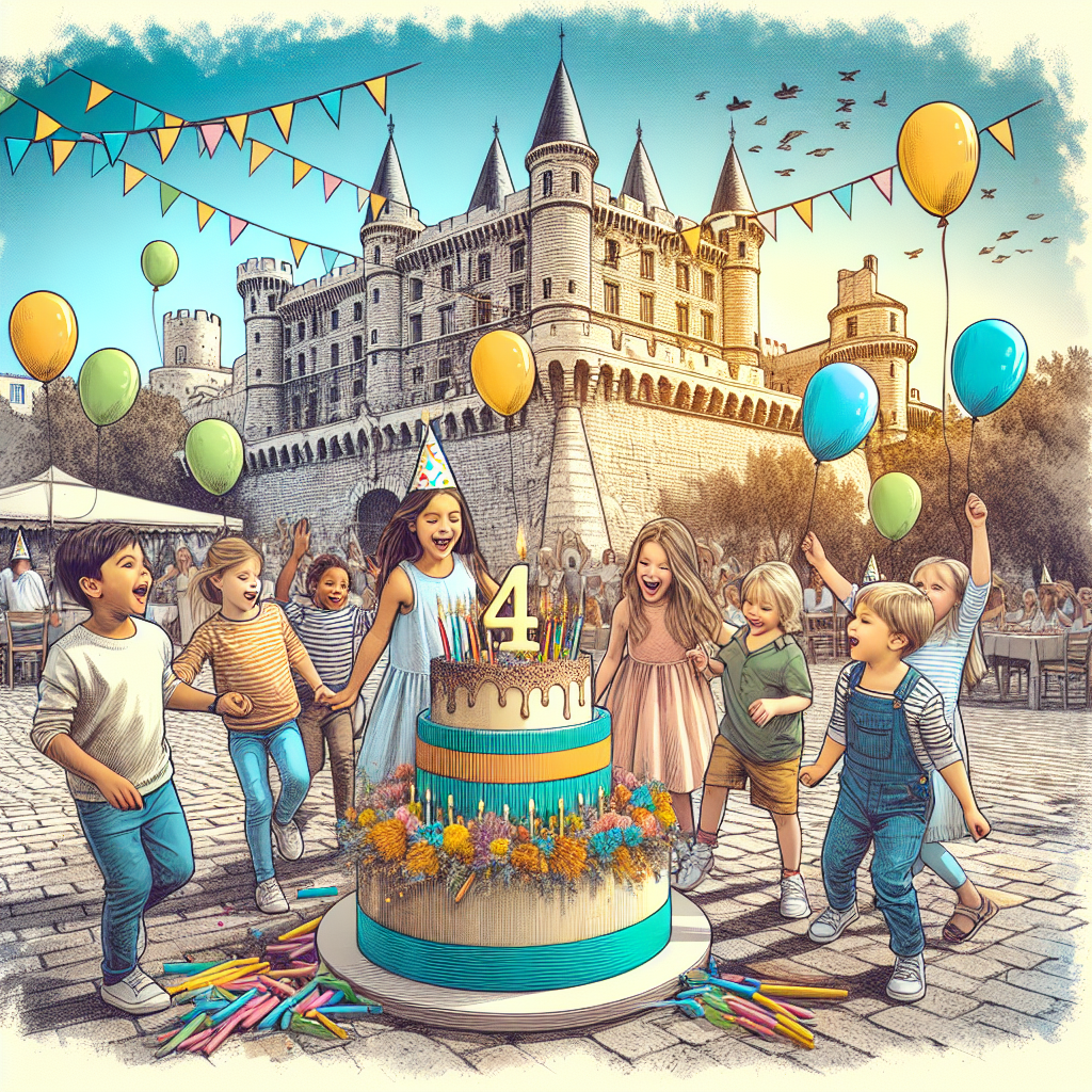 Anniversaire 4 ans à Marseille Blancarde