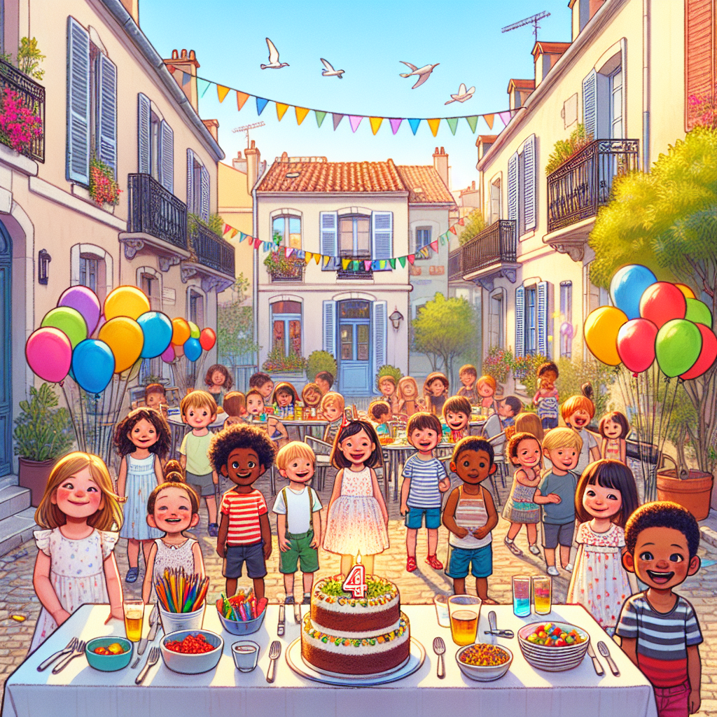 Anniversaire 4 ans à Marseille Chartreux