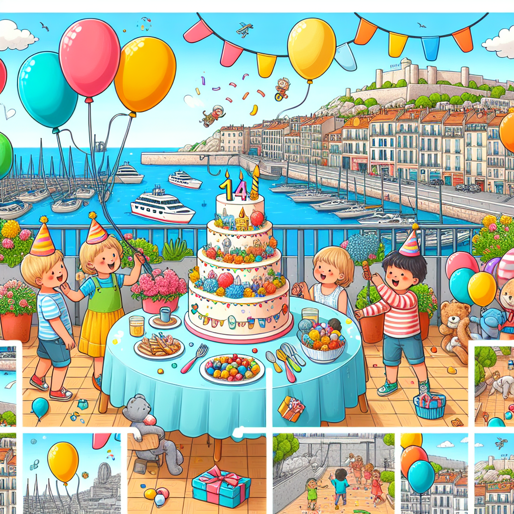 Anniversaire 4 ans à Marseille Joliette