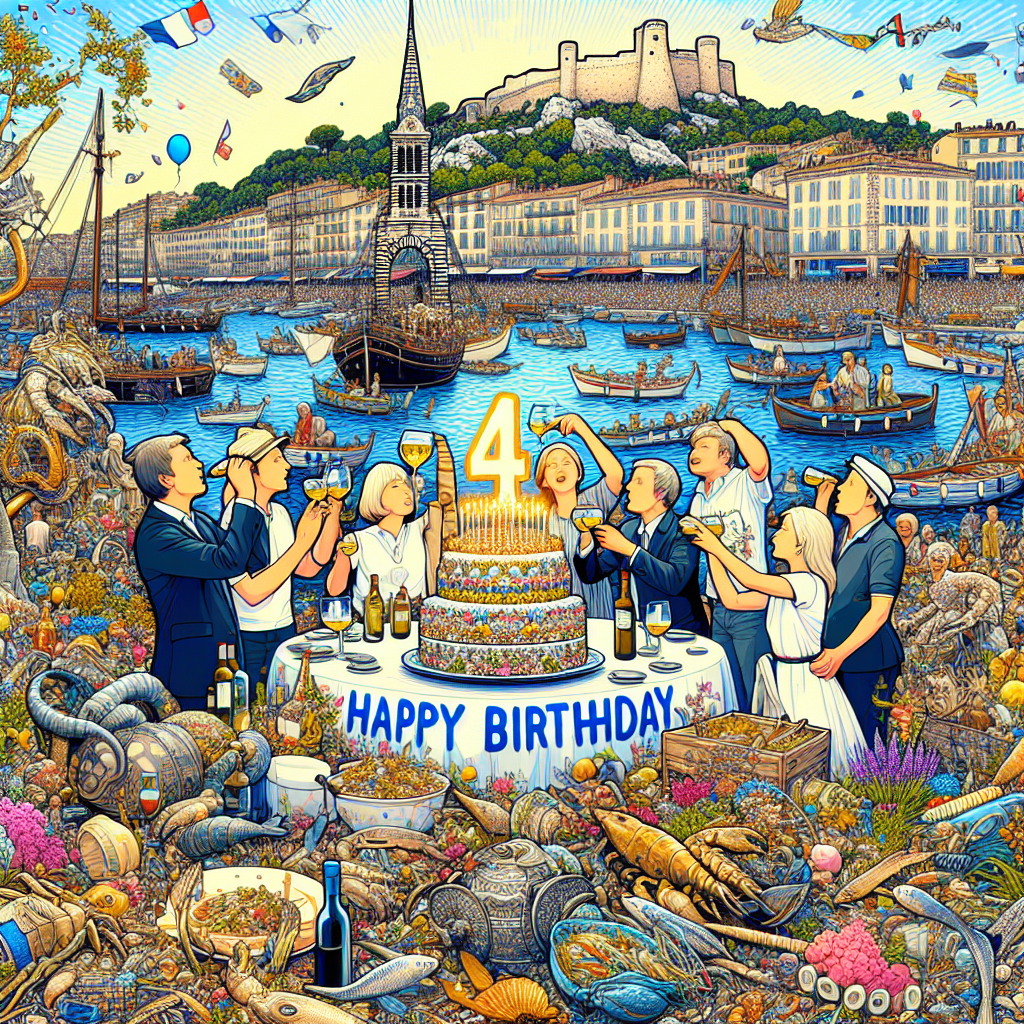Anniversaire 4 ans à Marseille National