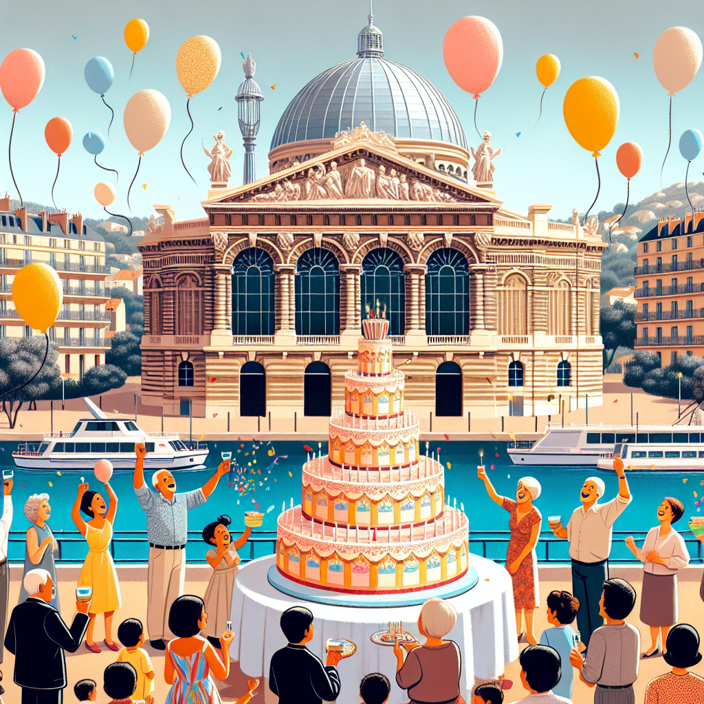 Anniversaire 4 ans à Marseille Opéra