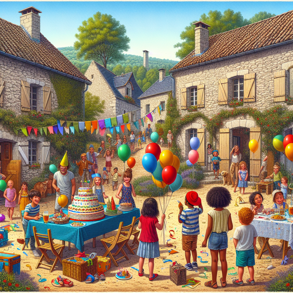 Anniversaire 4 ans à Mimet