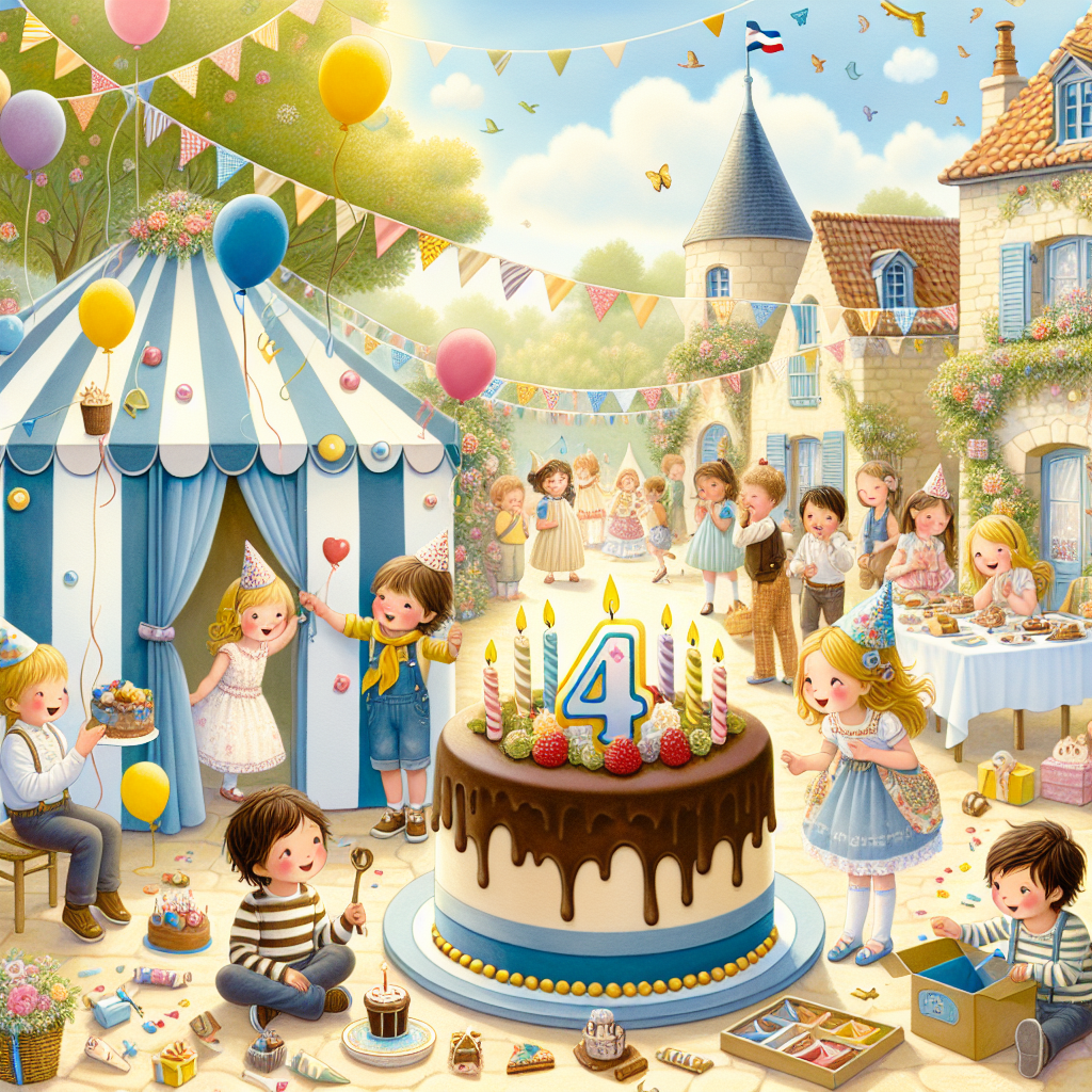 Anniversaire 4 ans aux Gémenos