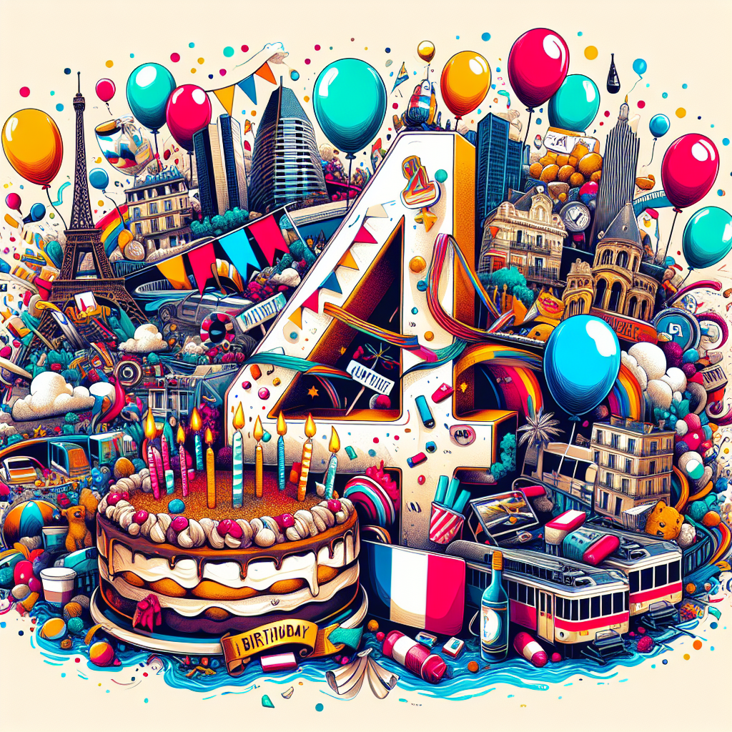 Anniversaire 4 ans aux Marseille Camas