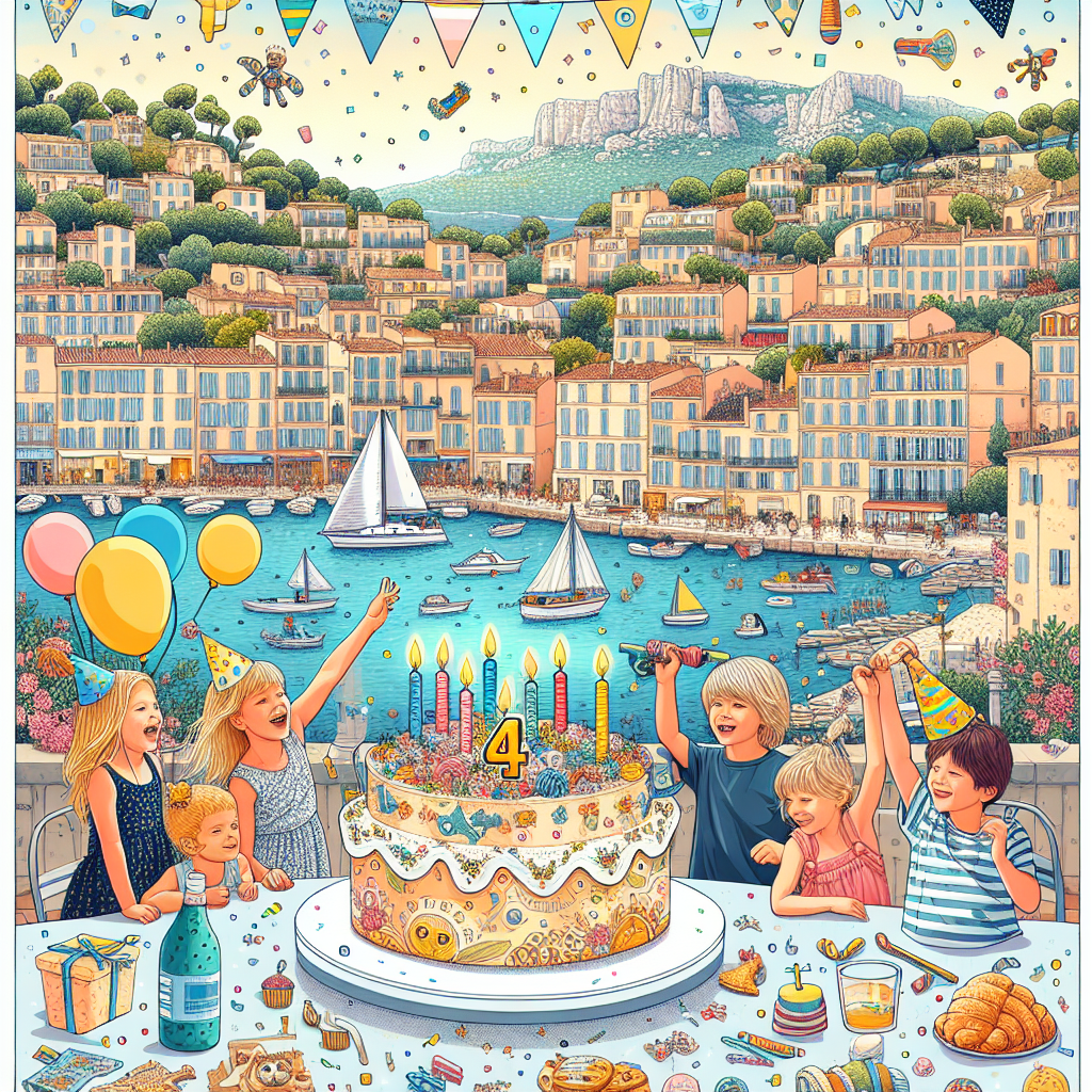 Anniversaire 4 ans à Marseille Bompard