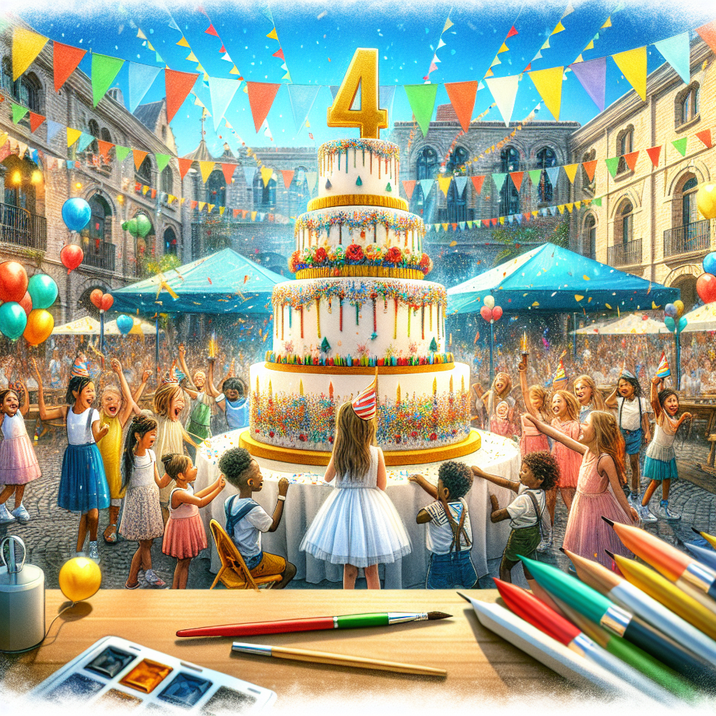 Anniversaire 4 ans à Marseille Castellane