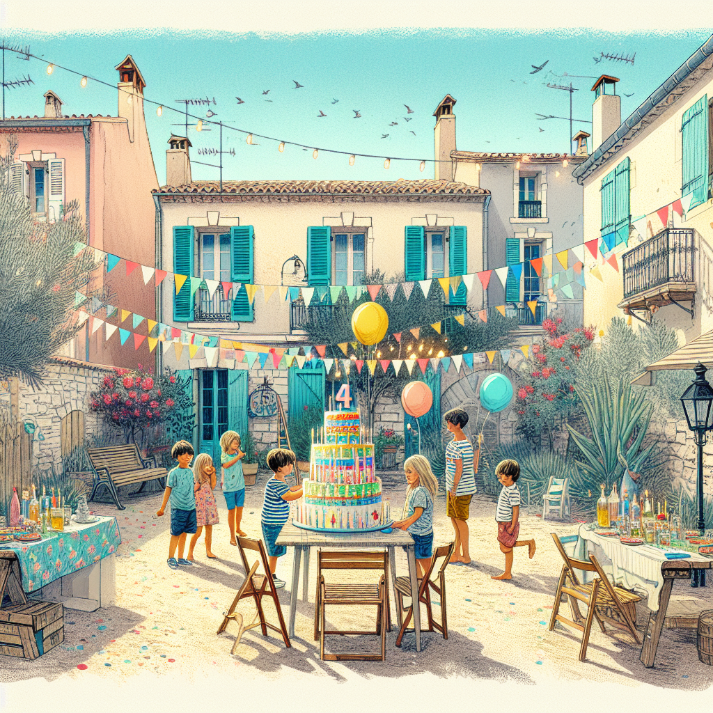 Anniversaire 4 ans à Marseille Lodi