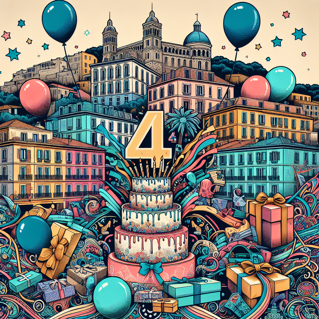 Anniversaire 4 ans à Marseille Menpenti