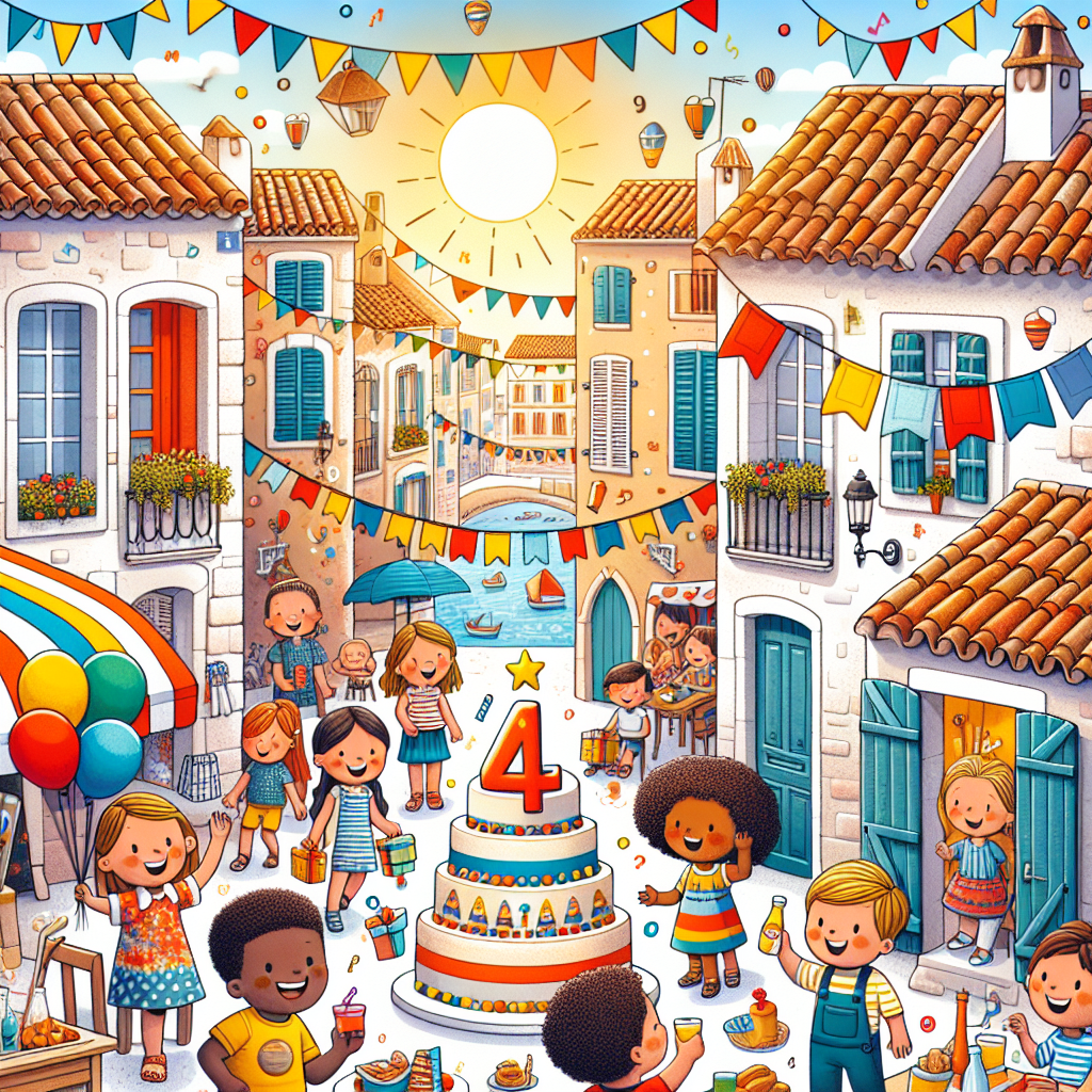 Anniversaire 4 ans à Marseille Périer