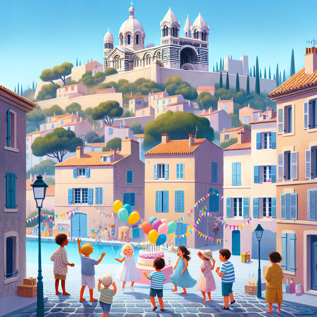 Anniversaire 4 ans à Marseille Roucas-Blanc