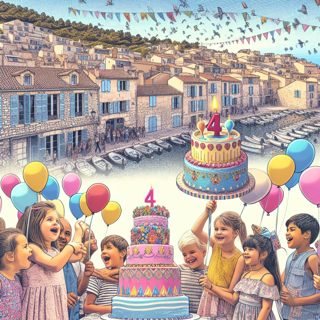 Anniversaire 4 ans à Marseille Saint-Giniez