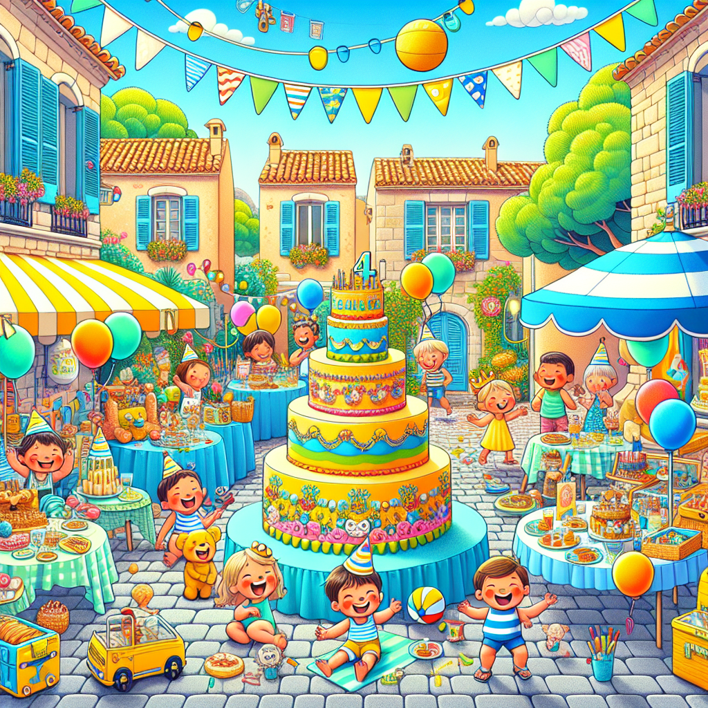 Anniversaire 4 ans à Marseille Saint-Victor