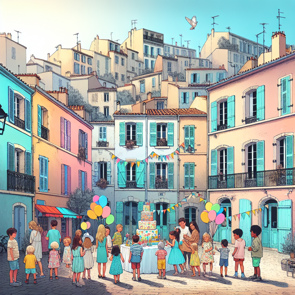 Anniversaire 4 ans à Marseille Vauban