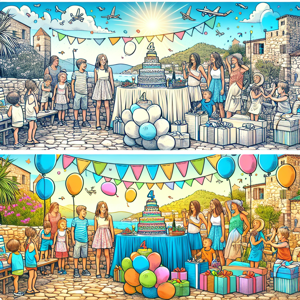 Anniversaire 4 ans aux Marseille Camoins