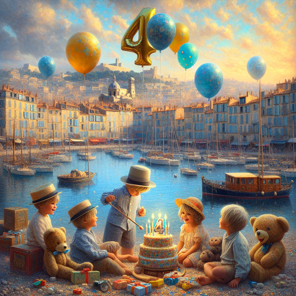Anniversaire 4 ans aux Marseille Eoures