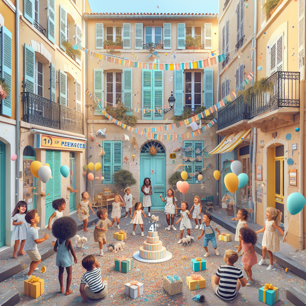 Anniversaire 4 ans à Marseille 10e arrondissement