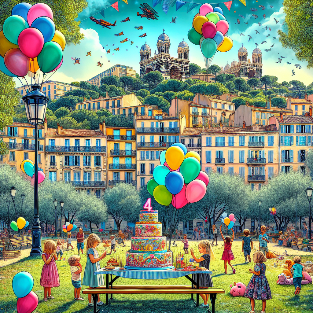 Anniversaire 4 ans à Marseille 12e arrondissement