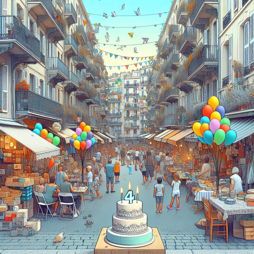 Anniversaire 4 ans à Marseille 1er arrondissement