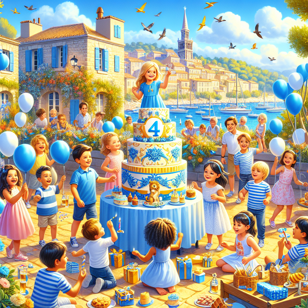 Anniversaire 4 ans à Marseille 5e arrondissement