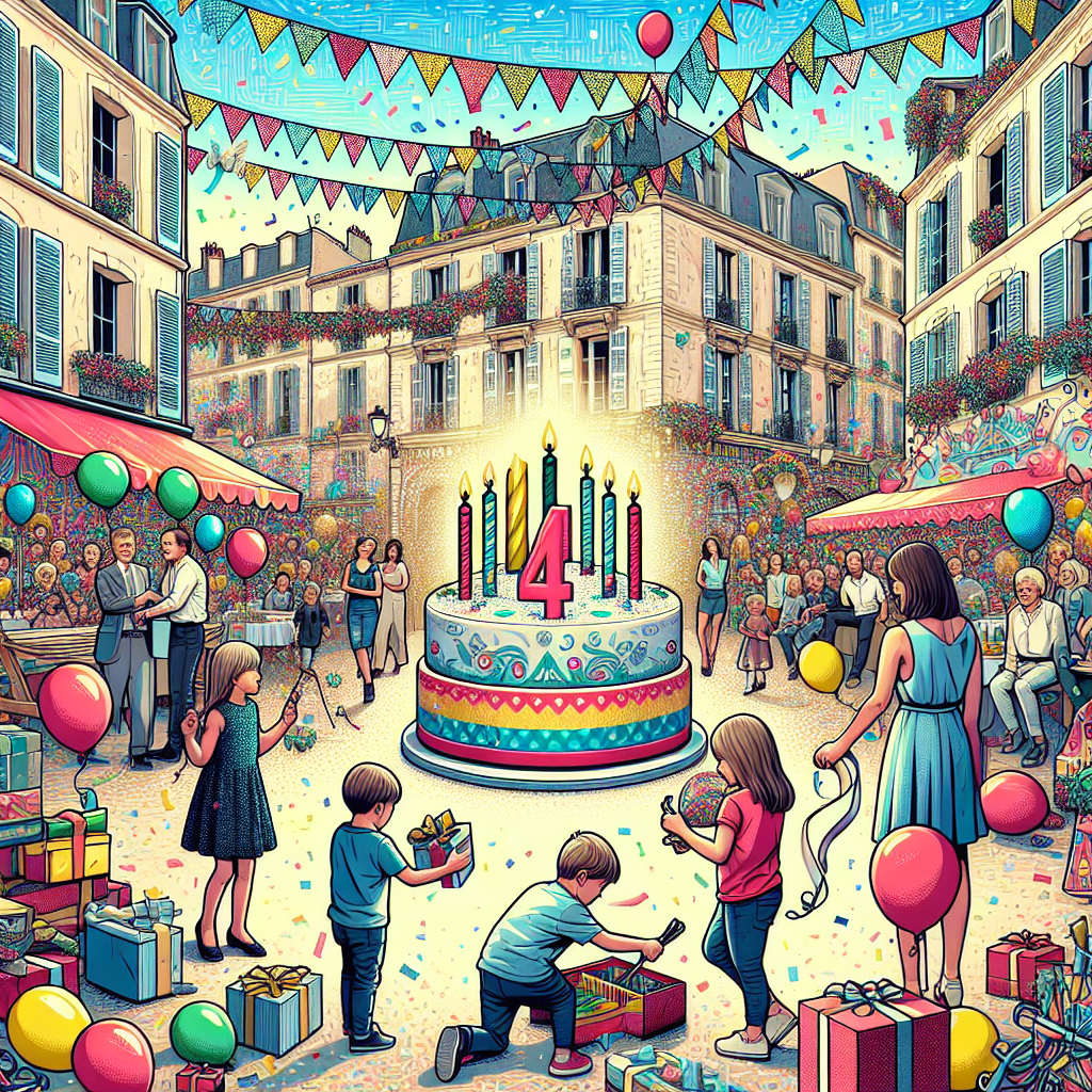 Anniversaire 4 ans à Marseille 6e arrondissement