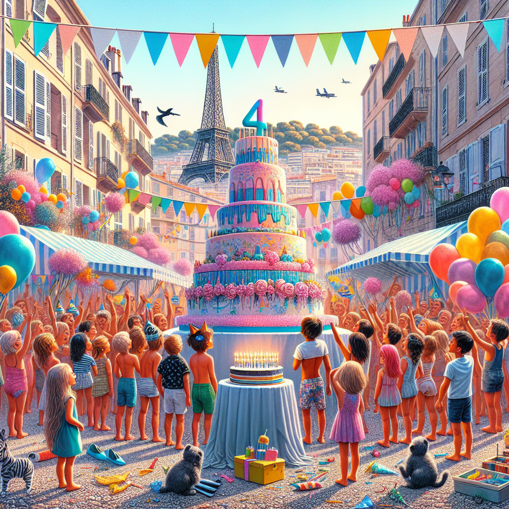 Anniversaire 4 ans à Marseille 7e arrondissement