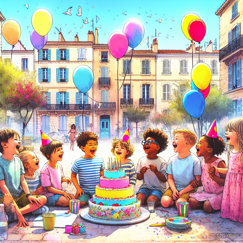 Anniversaire 4 ans à Marseille 8e arrondissement