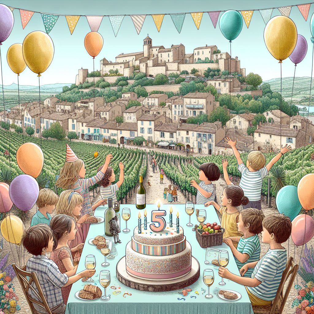 Anniversaire 5 ans à Aubagne